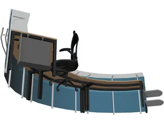 Reception 3D Model preview