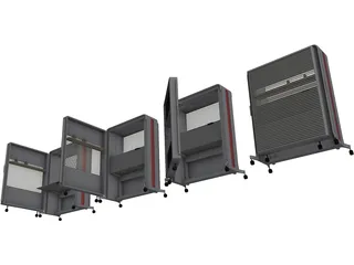 Mobile Stand 3D Model preview