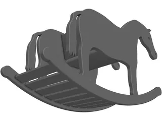Horse 3D Model preview