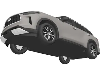 Infiniti QX60 (2022) 3D Model preview
