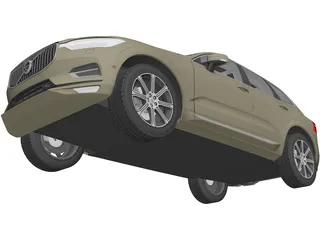 Volvo XC60 (2018) 3D Model preview