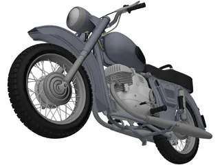 Izh Planeta 2 3D Model preview