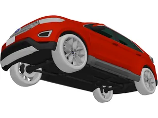 Ford Edge (2015) 3D Model preview