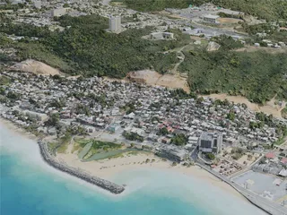 Aguadilla City, Puerto Rico (2021) 3D Model preview