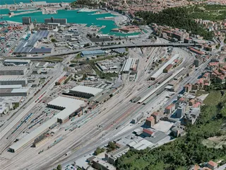 Ancona City, Italy (2021) 3D Model preview