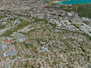 Annecy City, France (2021) 3D Model preview