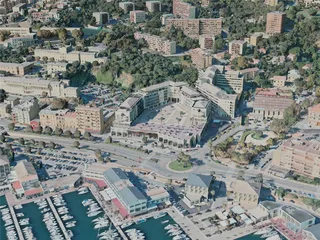 Bastia City, France (2021) 3D Model preview