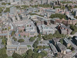 Bristol City, UK (2021) 3D Model preview