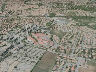 Carcassonne City, France (2021) 3D Model preview