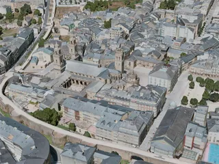 Lugo City, Spain (2021) 3D Model preview