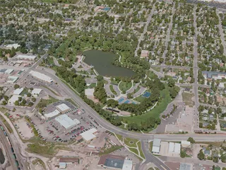 Cheyenne City, USA (2021) 3D Model preview