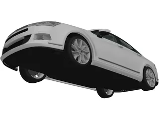 Citroen C5 Saloon (2011) 3D Model preview