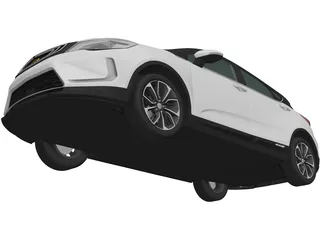 Geely Emgrand GS Dynamic (2019) 3D Model preview