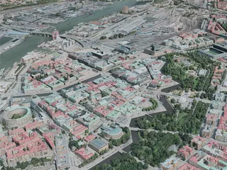 Gothenburg City, Sweden (2021) 3D Model preview