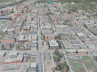Grand Rapids City, USA (2021) 3D Model preview