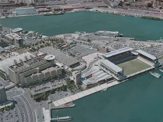 Kitakyushu City, Japan (2021) 3D Model preview