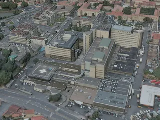 La Rochelle City, France (2021) 3D Model preview