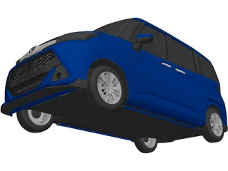 Daihatsu Thor (2017) 3D Model preview