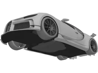 Bugatti Chiron Pur Sport (2021) 3D Model preview