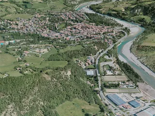 Bobbio City, Italy (2021) 3D Model preview