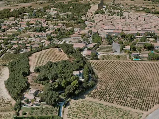 Chateauneuf du pape City, France (2021) 3D Model preview