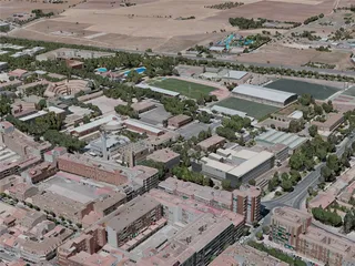 Ciudad Real City, Spain (2021) 3D Model preview
