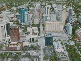 Fort Lauderdale City, USA (2021) 3D Model preview