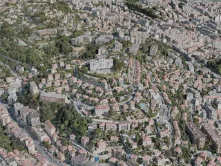 Nice City, France (2021) 3D Model preview