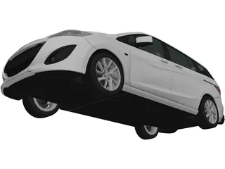 Mazda 5 (2011) 3D Model preview