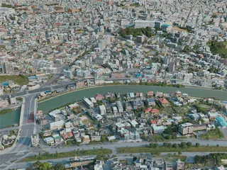 Naha City, Japan (2021) 3D Model preview