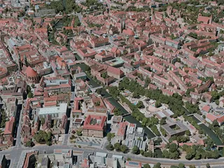 Nuremberg City, Germany (2021) 3D Model preview