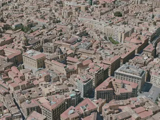 Palermo City, Italy (2021) 3D Model preview