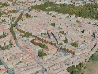 Parma City, Italy (2021) 3D Model preview