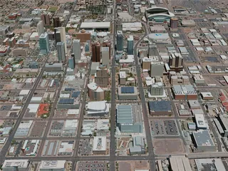 Phoenix City, USA (2021) 3D Model preview