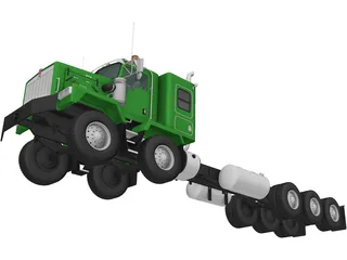 Kenworth C500 Chassis (2005) 3D Model preview