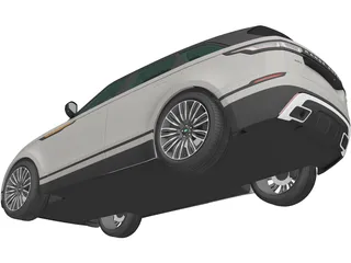 Range Rover Velar (2018) 3D Model preview