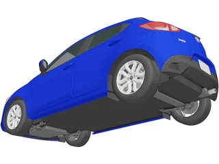 Toyota Yaris Hatchback US (2020) 3D Model preview