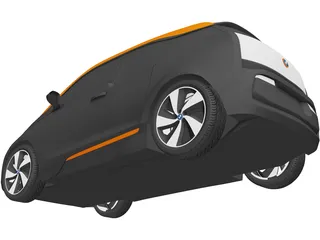 BMW i3 3D Model preview