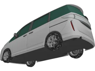 Mazda Biante (2012) 3D Model preview