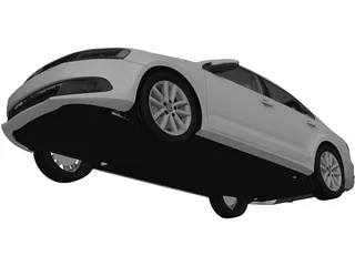 Volkswagen Jetta (2012) 3D Model preview