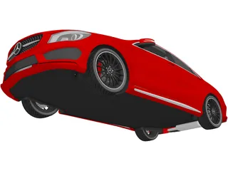 Mercedes-Benz CLA 45 AMG (2013) 3D Model preview