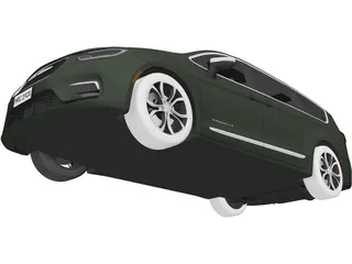 Chrysler Pacifica (2022) 3D Model preview