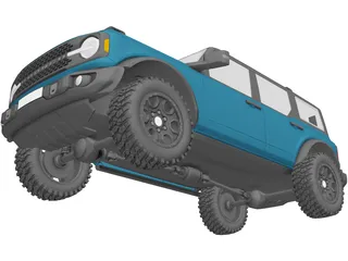 Ford Bronco (2021) 3D Model preview