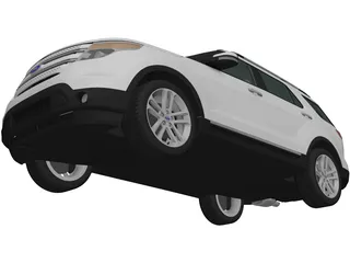 Ford Explorer (2011) 3D Model preview