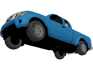 Nissan Frontier (2014) 3D Model preview