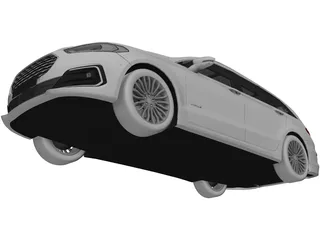 Ford Mondeo (2021) 3D Model preview