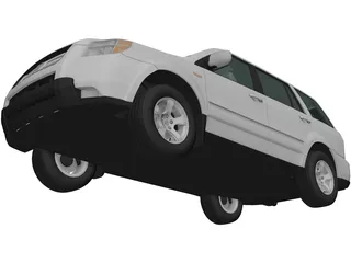 Honda Pilot EX (2006) 3D Model preview