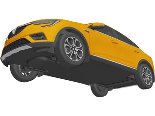 Renault Arkana (2020) 3D Model preview