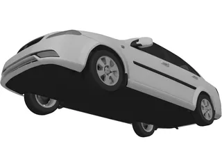 Daewoo Gentra (2016) 3D Model preview
