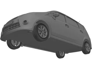 Perodua Alza (2014) 3D Model preview